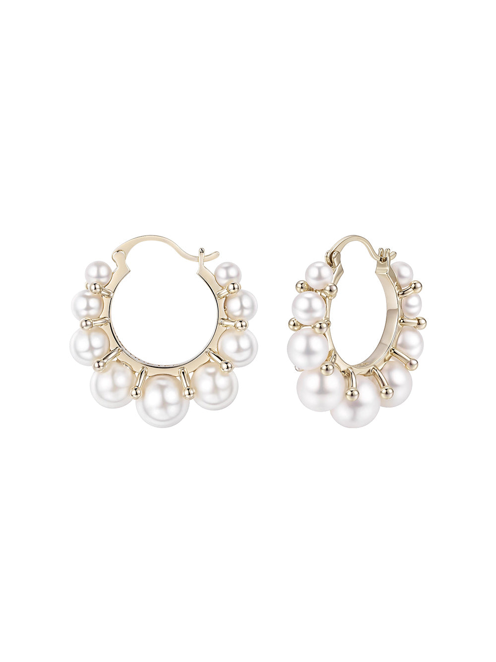 MUKTANK×SUN HUNTER Vintage Gradient Faux Pearl Earrings