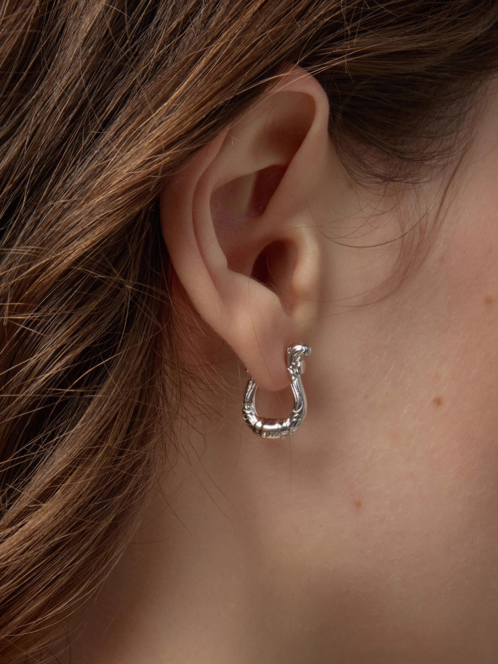 MUKTANK×SUN HUNTER Vintage Horseshoe Ear Cuffs