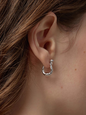 MUKTANK×SUN HUNTER Vintage Horseshoe Ear Cuffs