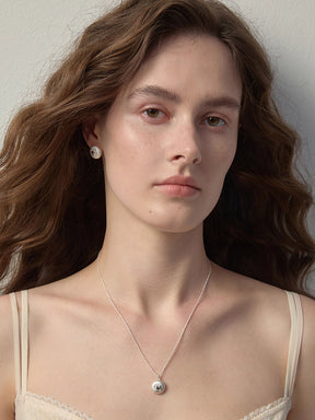 MUKTANK×SUN HUNTER Round Brushed Necklace