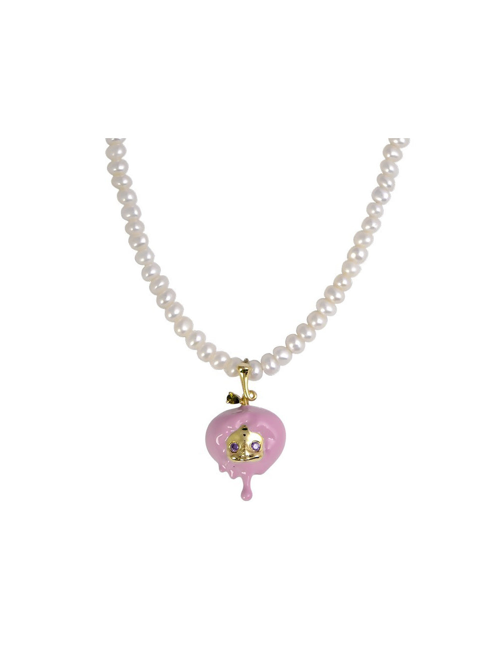 MUKTANK X QUANDO Milky Lucky Fruit Pearl Necklace