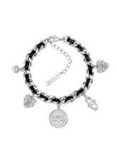 MUKTANK×SUN HUNTER Iris Coin PU Braided Rope Bracelet