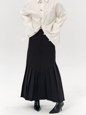 MUKTANK×LOUMUTAKU New Chinese Style Mamian Skirt