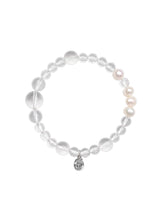 MUKTANK×SUN HUNTER“Fleeting Light”Formless Crystal & Pearl Bracelet