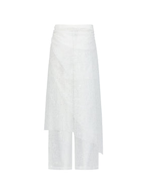 MUKZIN "Ode to the New Summer"Lace casual pants