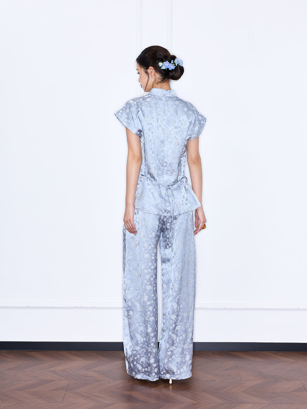 MUKZIN "Night Ballad of Chang'an" Golden Fortune Chinese Style Embroidered Set Top