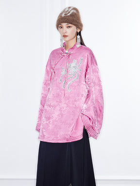 MUKZIN Linglong "Fengqi" Tang Shirt Style Cotton Jacket