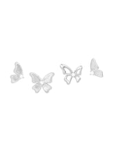 MUKTANK×SUN HUNTER “Emergence”Lace Butterfly Set Earrings