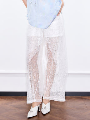 MUKZIN "Ode to the New Summer"Lace casual pants