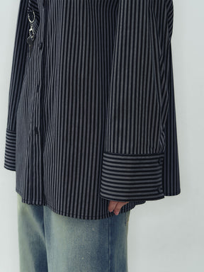 MUKTANK X WESAME Striped Shirt