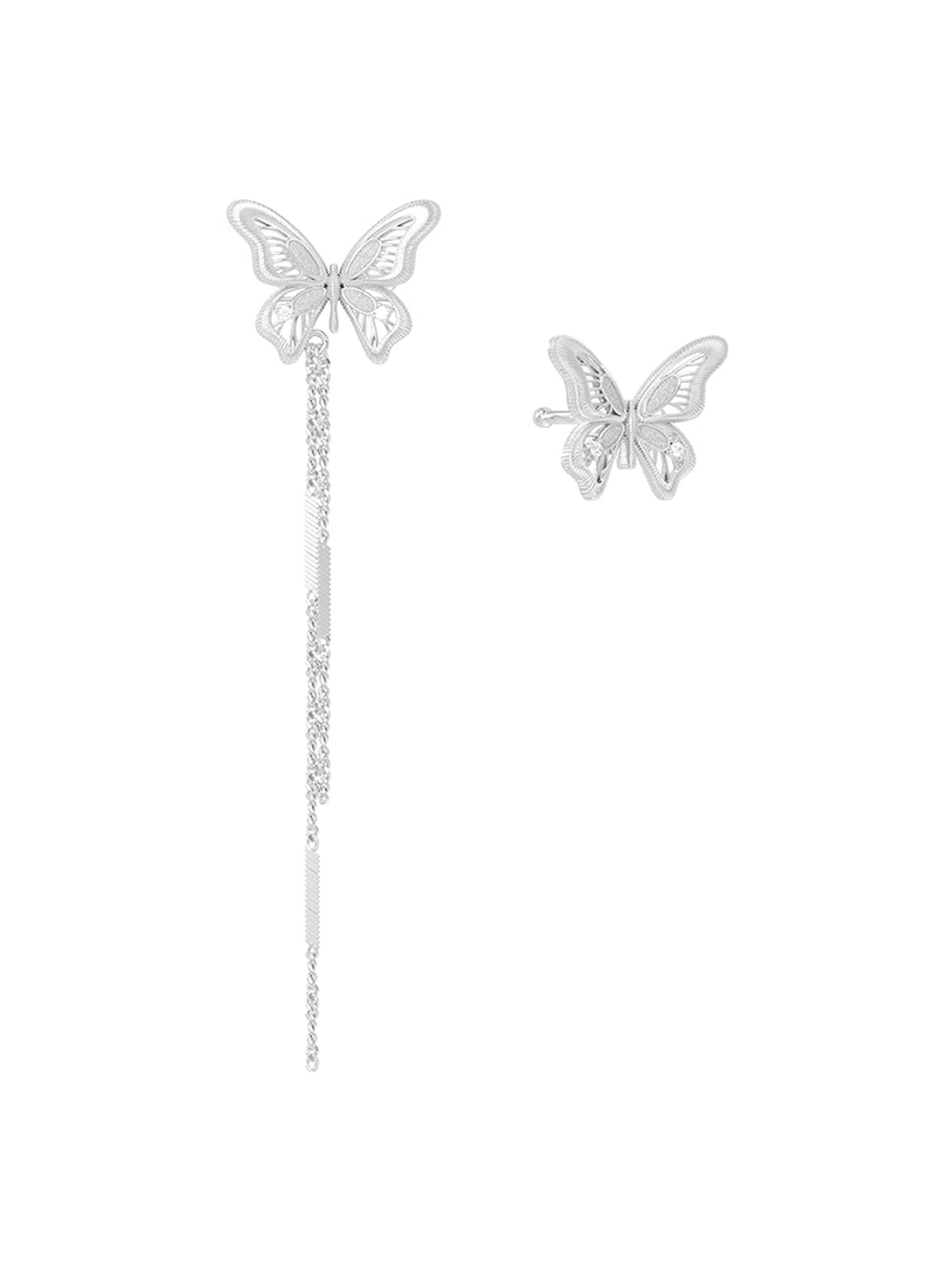 MUKTANK×SUN HUNTER “Emergence”Lace Butterfly Ear Cuff