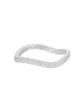MUKTANK×SUN HUNTER Basic Wire-Wrapped Ring - S925 Silver