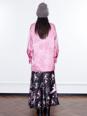 MUKZIN  Linglong  “Linglongzi”Chinese-style Jacquard Shirt