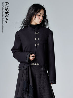 MUKTANK × CUUDICLAB Fake Two-piece New Chinese Style Suit