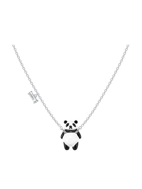 MUKTANK×SUN HUNTER Suspender Panda Simple Necklace