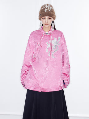 MUKZIN Linglong "Fengqi" Tang Shirt Style Cotton Jacket