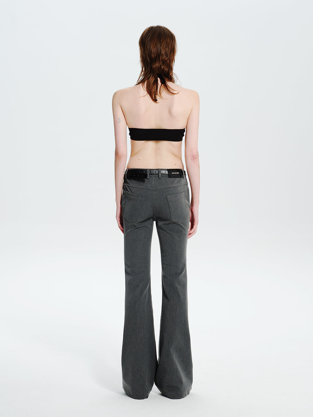 MUKTANK×MODULER Slim-Fit Flared Pants