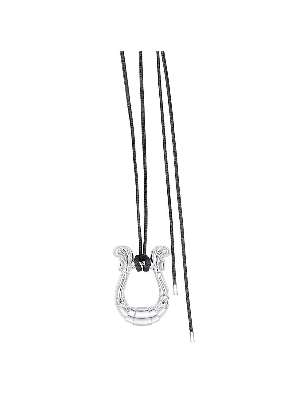 MUKTANK×SUN HUNTER Vintage Horseshoe Clasp Adjustable Slider Necklace