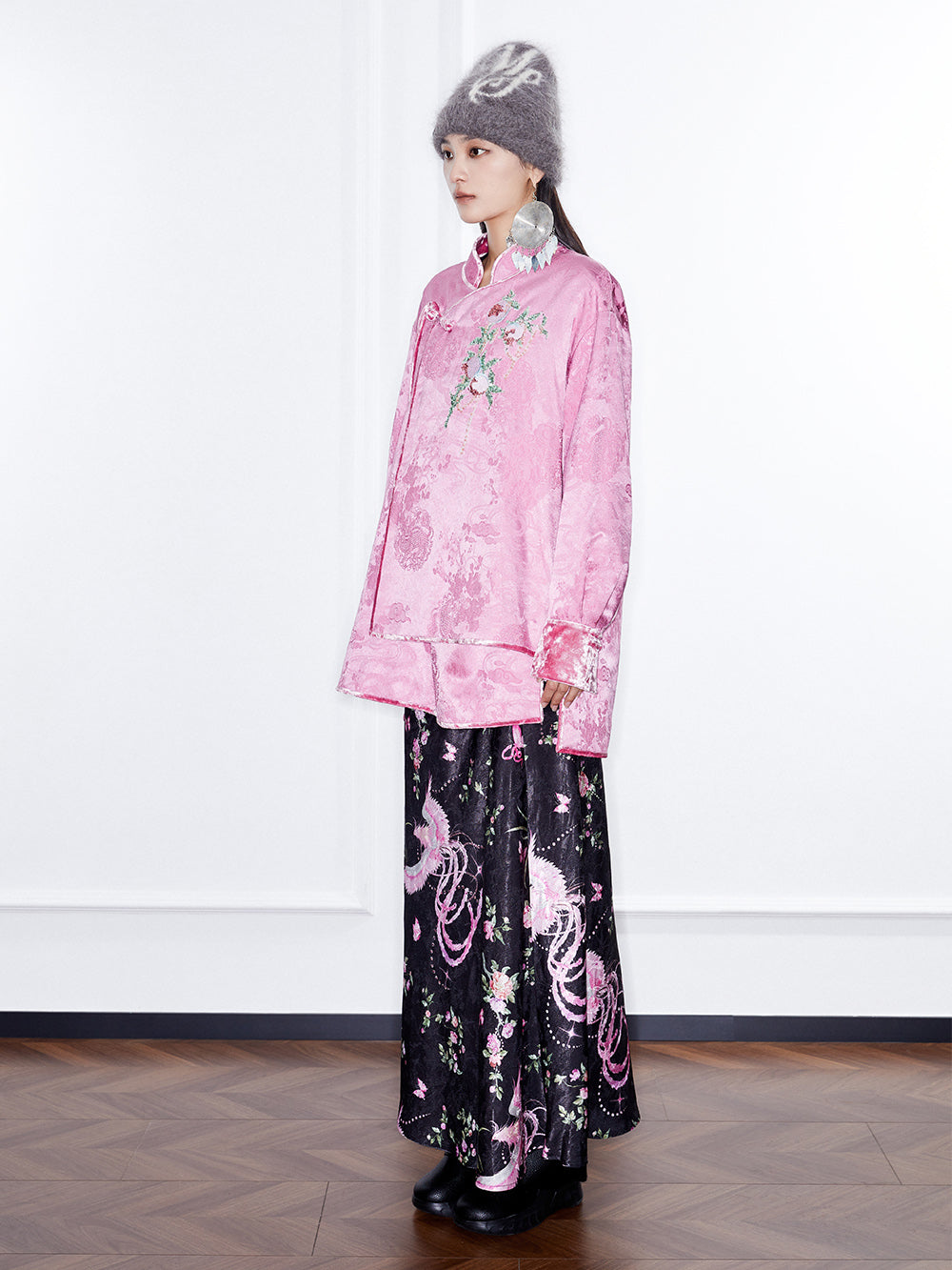 MUKZIN  Linglong  “Linglongzi”Chinese-style Jacquard Shirt