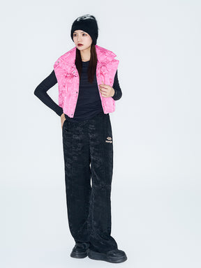 MUKZIN Linglong "Orchid Pavilion" Short-style Design Down Vest