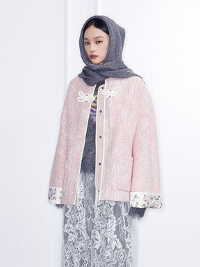 MUKZIN  Linglong "Flower Snake." Chinese-style Herringbone Chanel Jacket