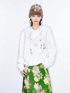 MUKZIN  Linglong  Long-sleeve Hoodie