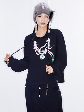MUKZIN  Linglong  Long-sleeve Hoodie