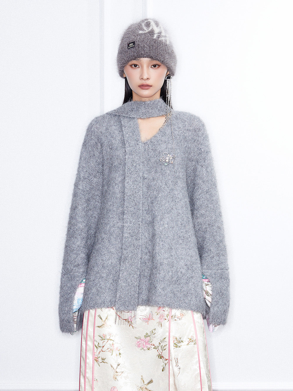 MUKZIN Linglong High-stretch Skin-friendly Knit Sweater