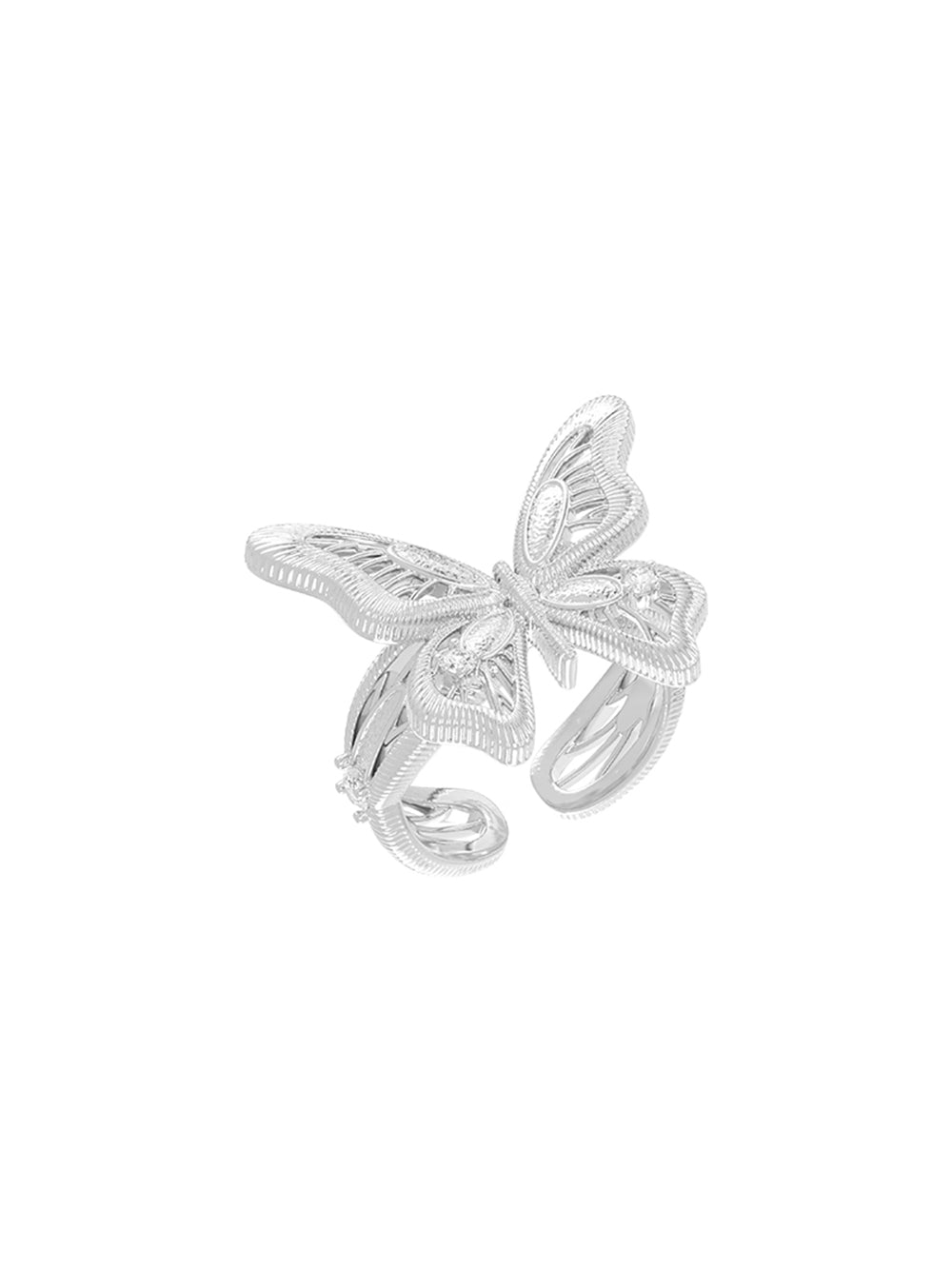 MUKTANK×SUN HUNTER “Emergence”Lace Butterfly Ring
