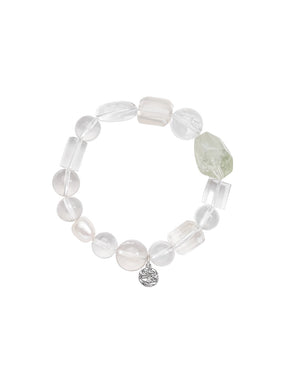 MUKTANK×SUN HUNTER“Fleeting Light”Secluded Orchid in a Deserted Valley Crystal Bracelet