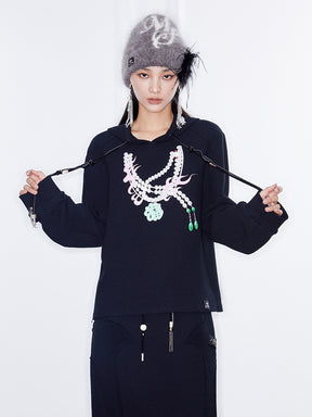 MUKZIN  Linglong  Long-sleeve Hoodie