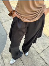 MUKZIN“Capsule Collection”Versatile slimming wide-leg pants