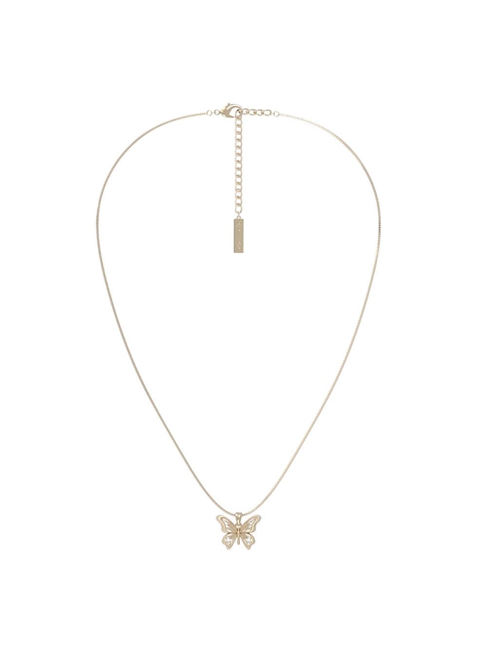 MUKTANK×SUN HUNTER “Emergence”Lace Little Butterfly Simple Chain