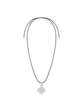 MUKTANK×SUN HUNTER Iris Carved Flask Adjustable Slider Necklace