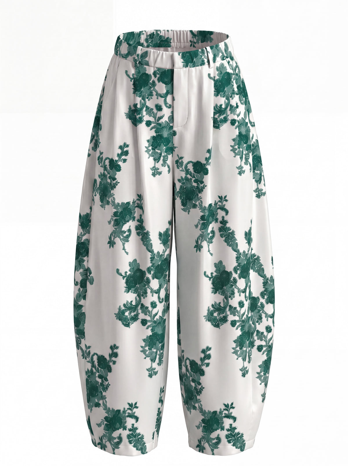 MUKZIN×Flourishing Blooms New Chinese-style trousers