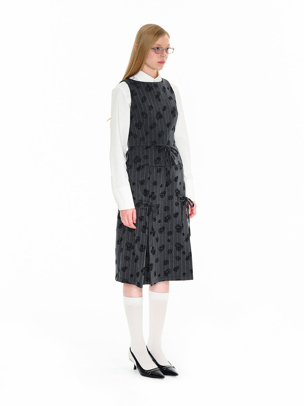 MUKTANK × LOUMUTAKU Small Top of Flocked Rose Set