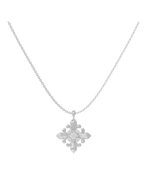 MUKTANK×SUN HUNTER Simple Iris-themed Necklace