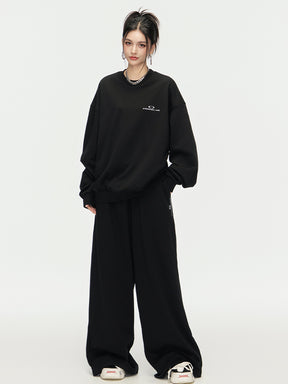 MUKTANK × ARDENCODE Loose Crew Neck Long-sleeved Sweatshirt