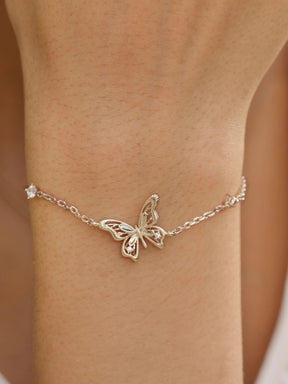 MUKTANK×SUN HUNTER “Emergence”Single Butterfly Bracelet