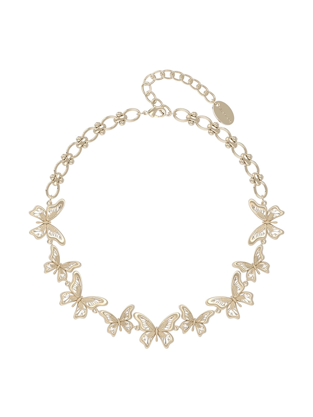 MUKTANK×SUN HUNTER “Emergence”Exquisitely Crafted Lace Butterfly Necklace