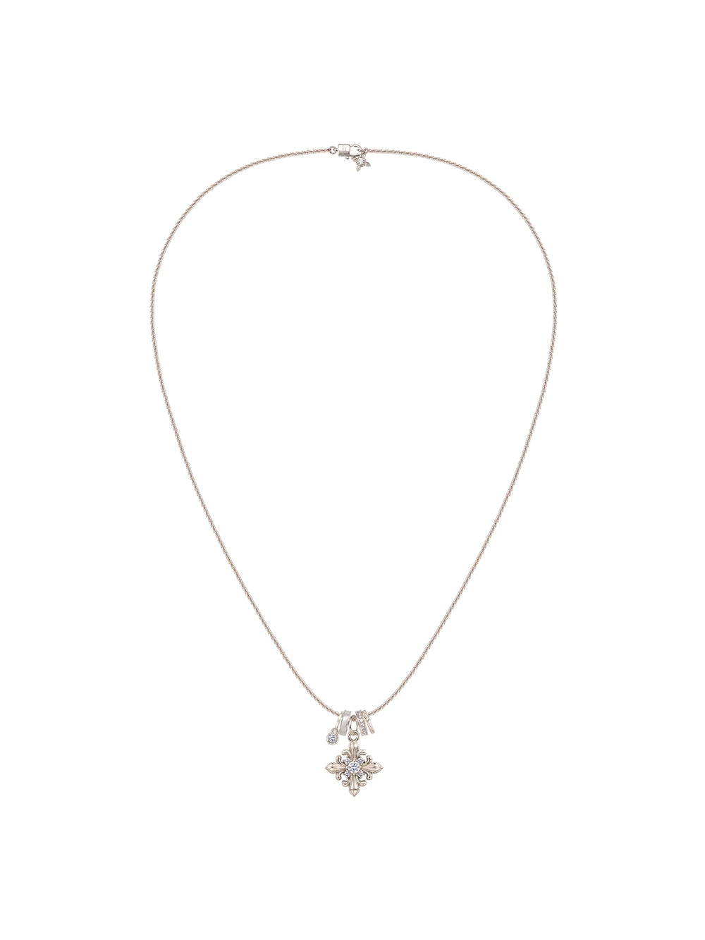 MUKTANK×SUN HUNTER Mother-of-Pearl Lulutong Iris Necklace