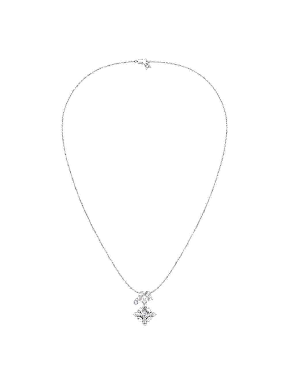 MUKTANK×SUN HUNTER Mother-of-Pearl Lulutong Iris Necklace