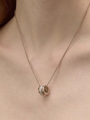 MUKTANK×SUN HUNTER Mother-of-Pearl Iris Lulu Tong Necklace