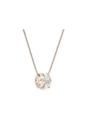 MUKTANK×SUN HUNTER Mother-of-Pearl Iris Lulu Tong Necklace