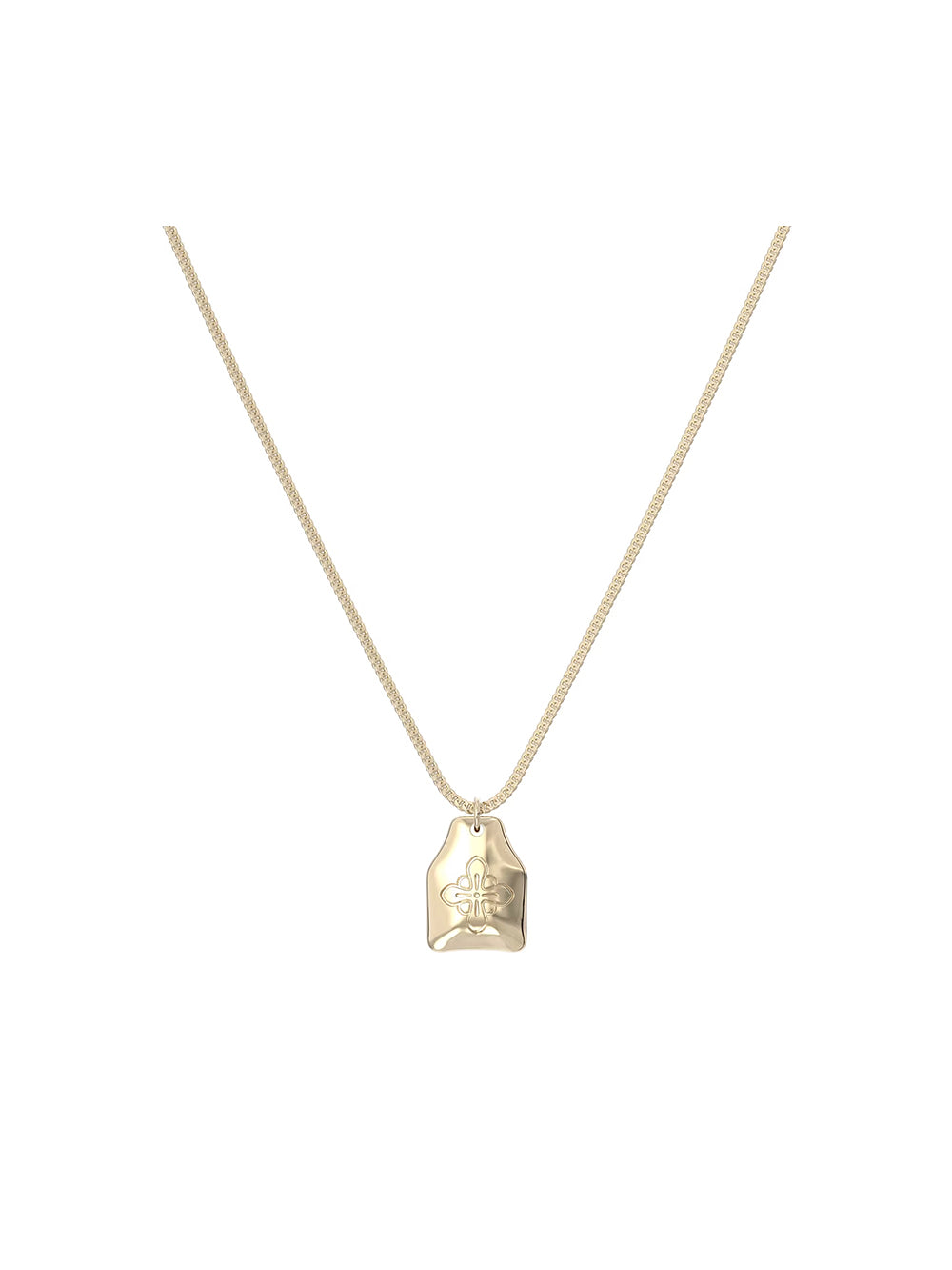 MUKTANK×SUN HUNTER Iris Flower Omamori Lucky Bag Necklace