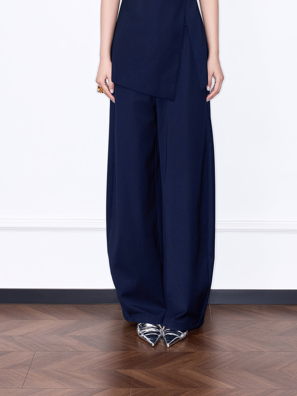MUKZIN“Night Ballad of Chang'an” New Chinese Style Relaxed-Fit Trousers