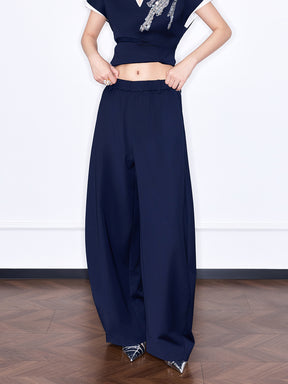 MUKZIN“Night Ballad of Chang'an” New Chinese Style Relaxed-Fit Trousers