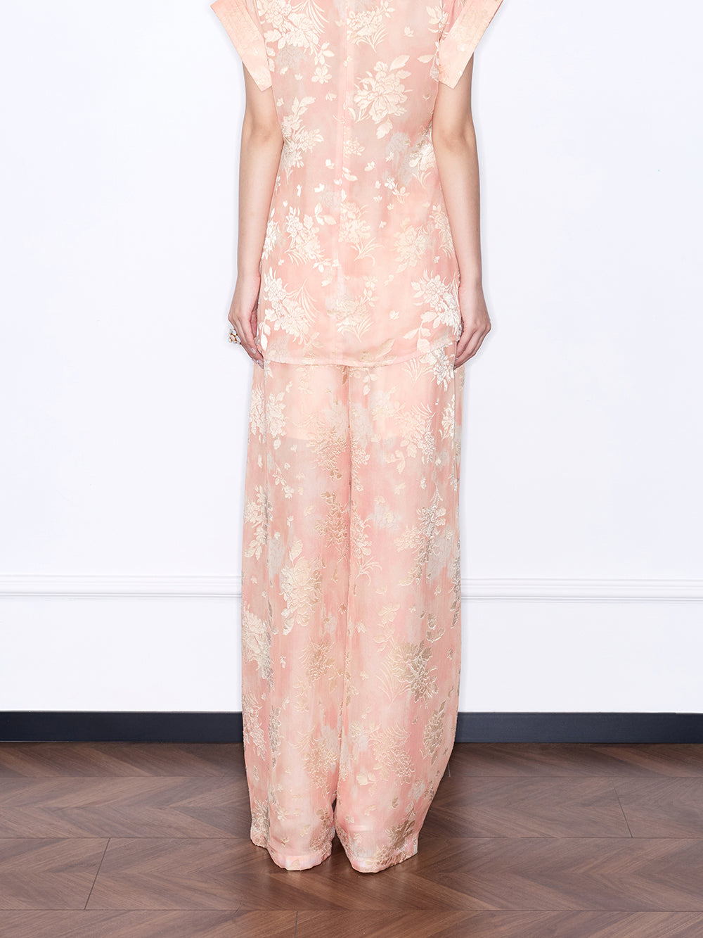 MUKZIN “Chang’an Summer Feast” New Chinese Style Orange Trousers