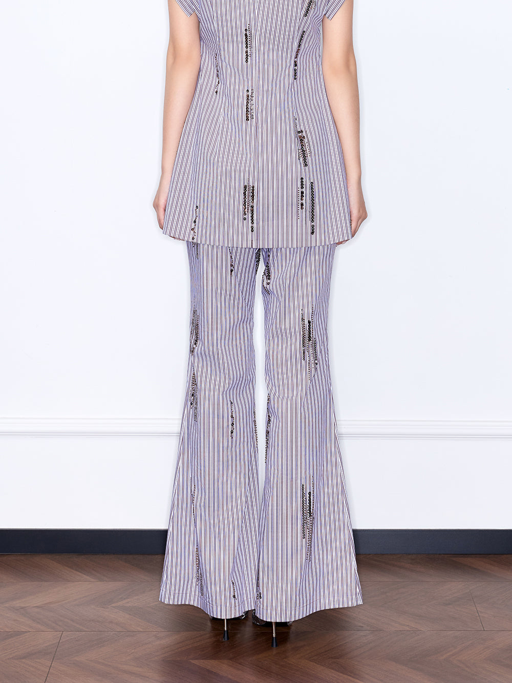 MUKZIN “Chang’an Summer Feast” New Chinese Style Embroidered Elegant Trousers
