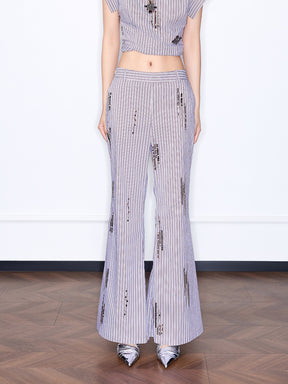 MUKZIN “Chang’an Summer Feast” New Chinese Style Embroidered Elegant Trousers